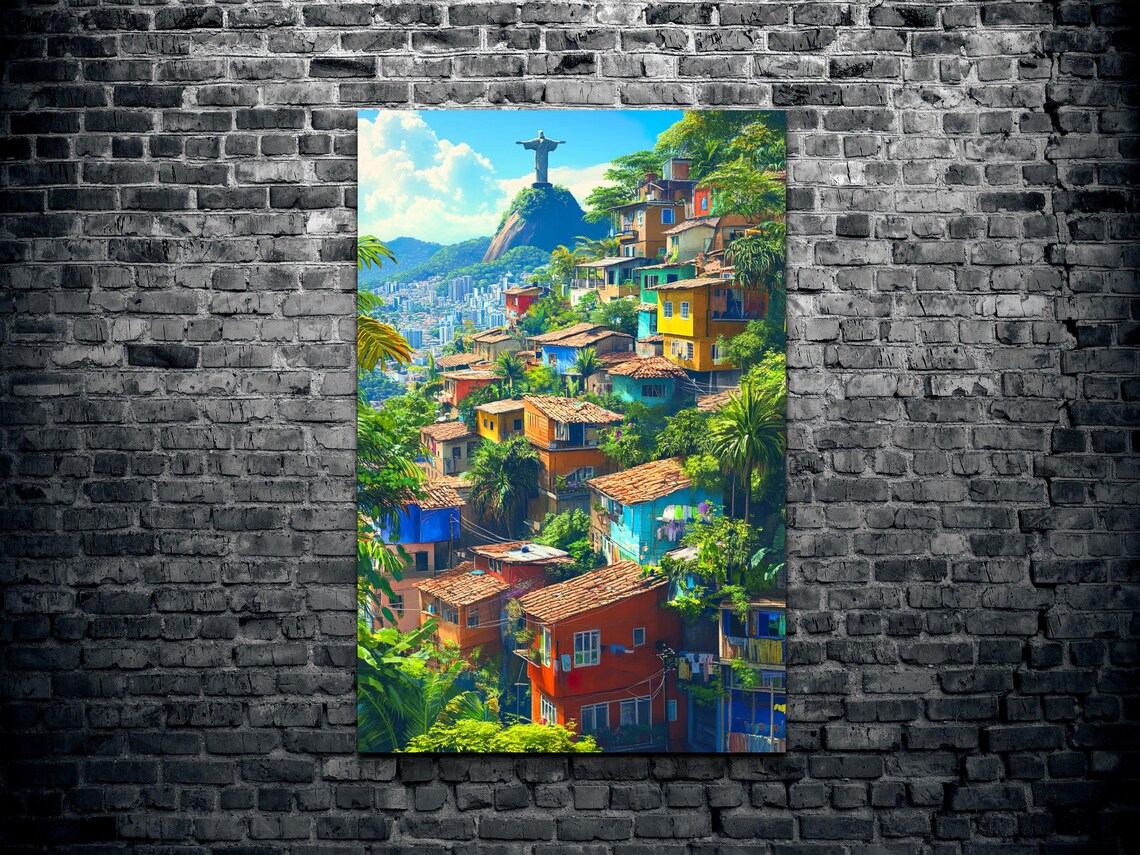Christ The Redeemer Rio De Janeiro Art Print - Image 2