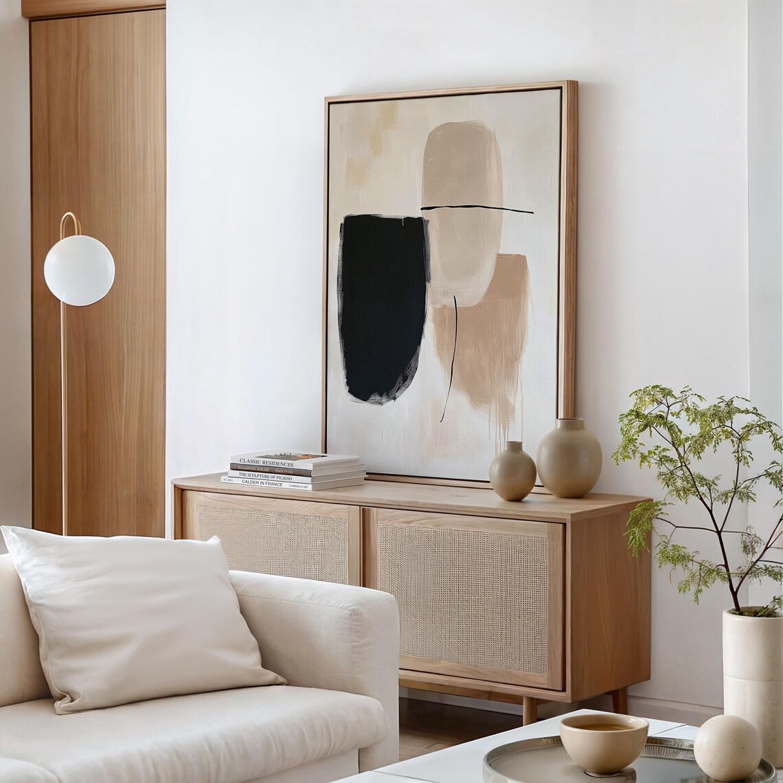 Minimalist Abstract Art, Modern Geometric Wall Decor - Image 7