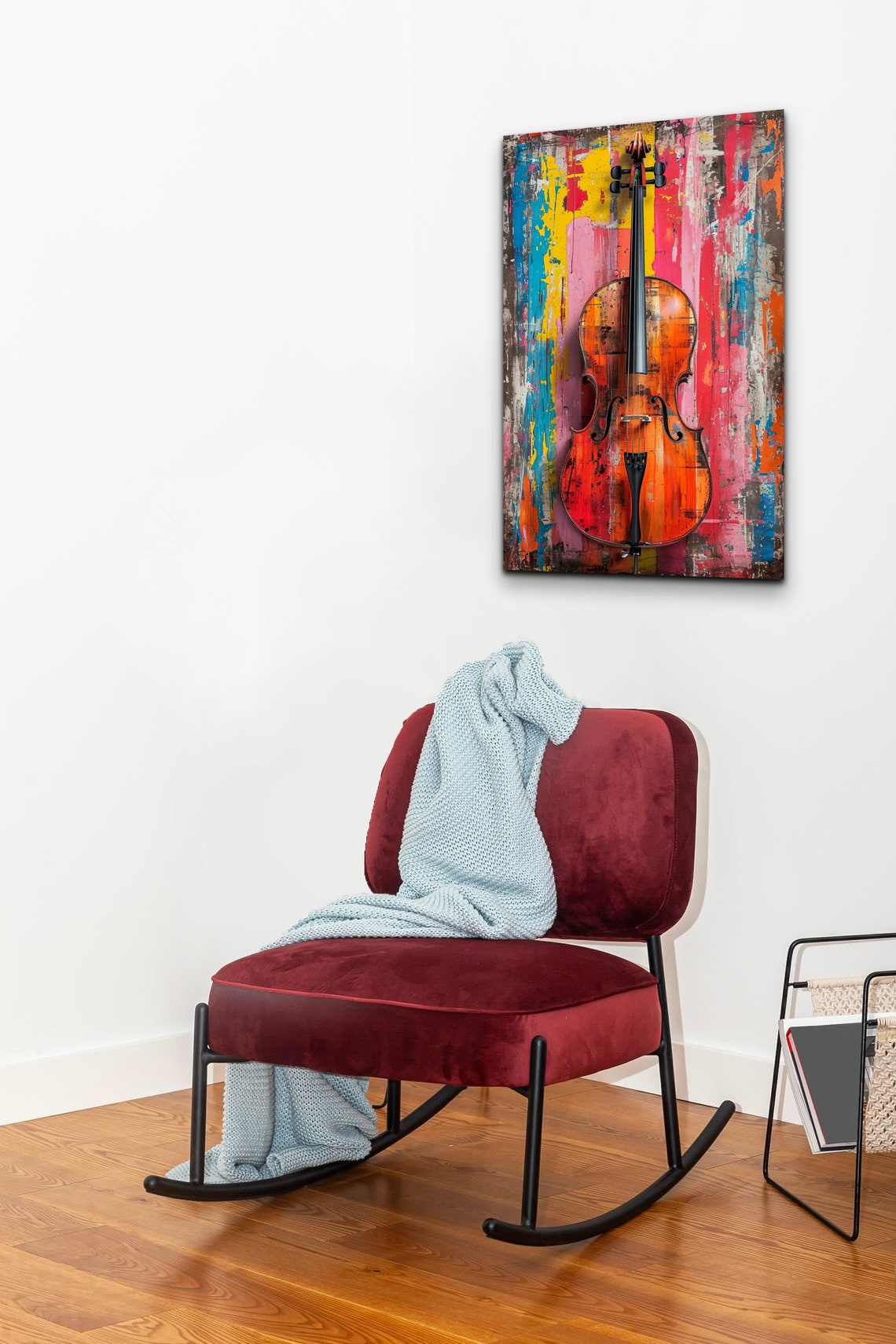 Pop Art Cello Poster - Image 7