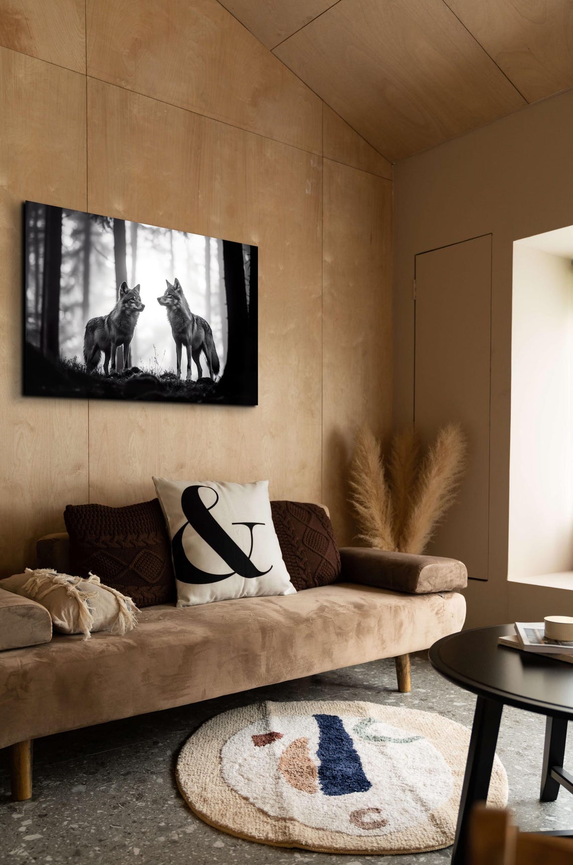 Wolf Pack Rustic Home Decor Art Print - Image 6
