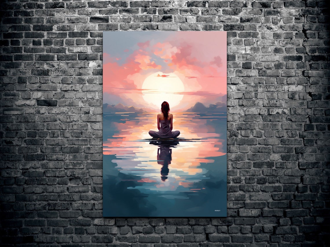 Meditation Wall Art, Zen Spa Art Print - Image 2