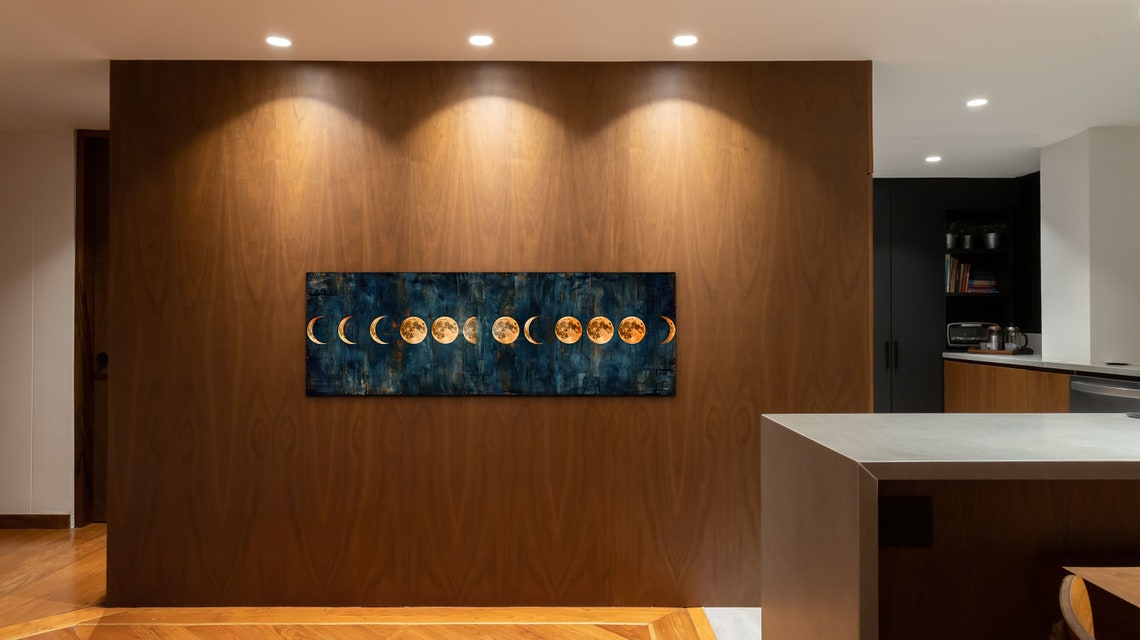 Panoramic Moon Phase Wall Art Print - Image 7