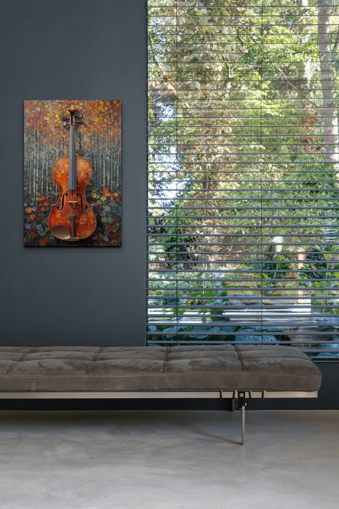 Violin Music Studio Decor, Instrument Art Print - Image 6