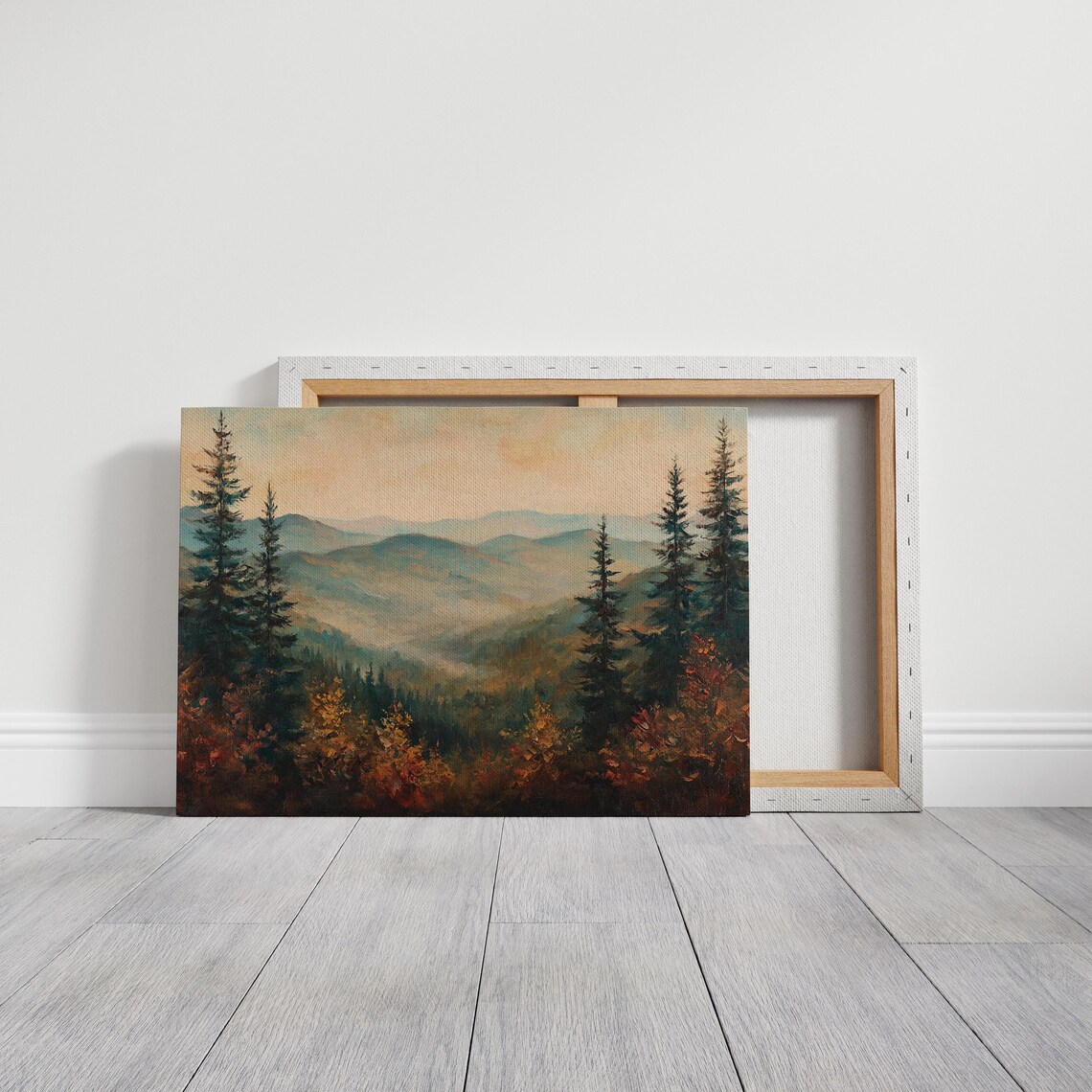 Rustic Mountain Landscape, Scenic Forest View - Image 7
