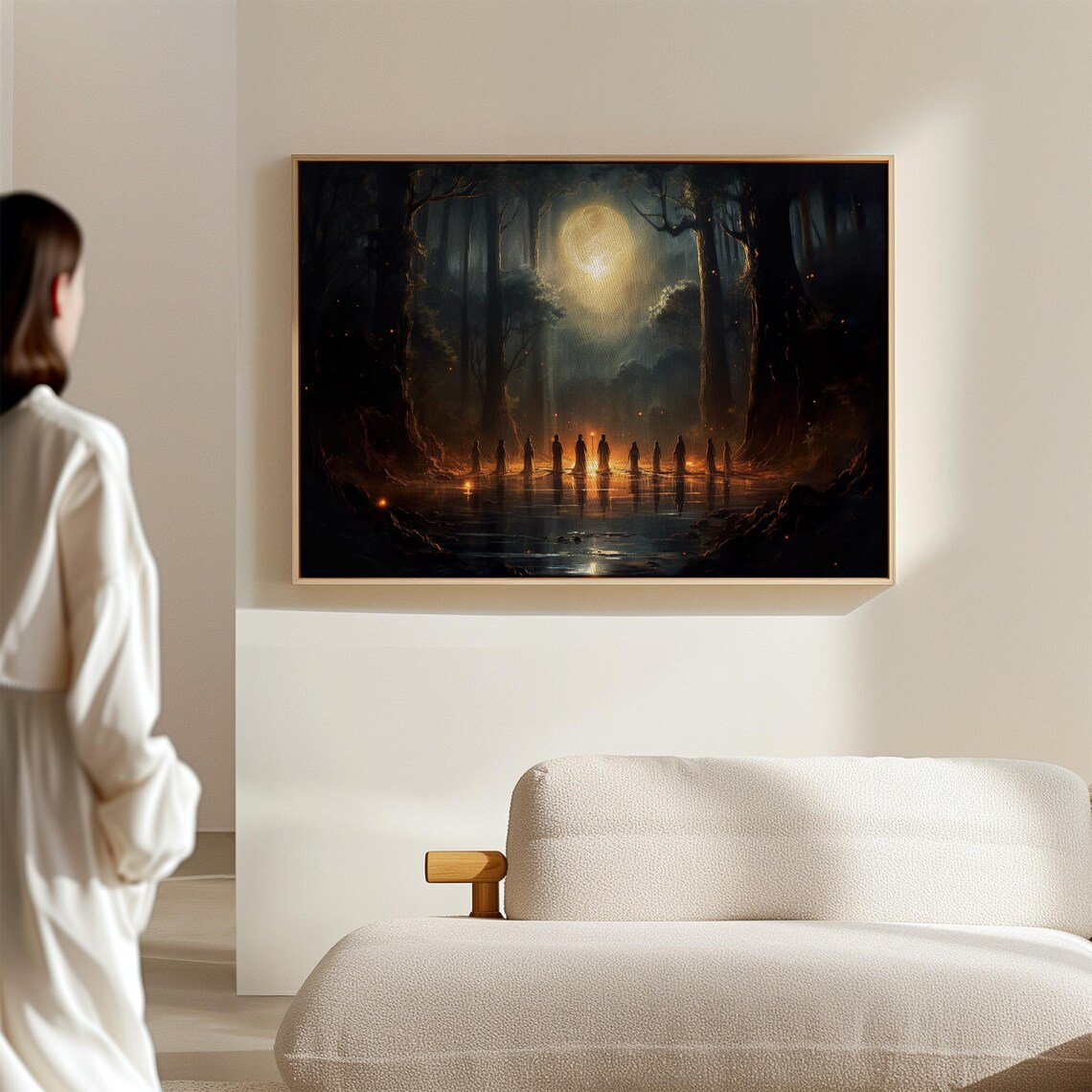 Witch Wood Ritual Art Print, Fantasy Wall Decor - Image 5