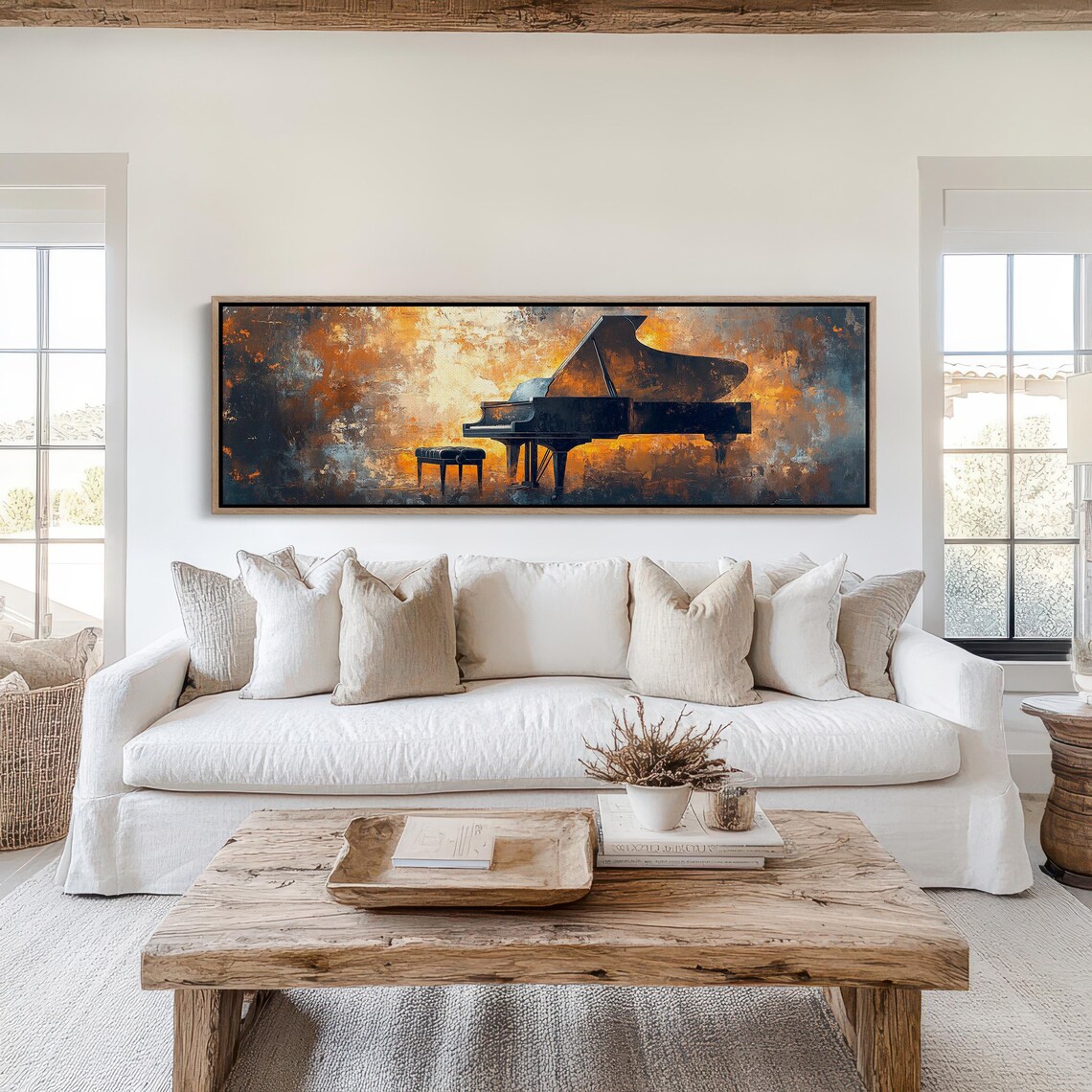Grand Piano Art, Minimalist Contemporary Decor - Image 6