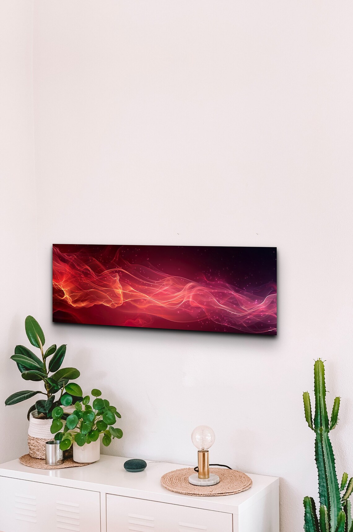 Abstract Wave Art Print, Contemporary Poster Gift - Image 4