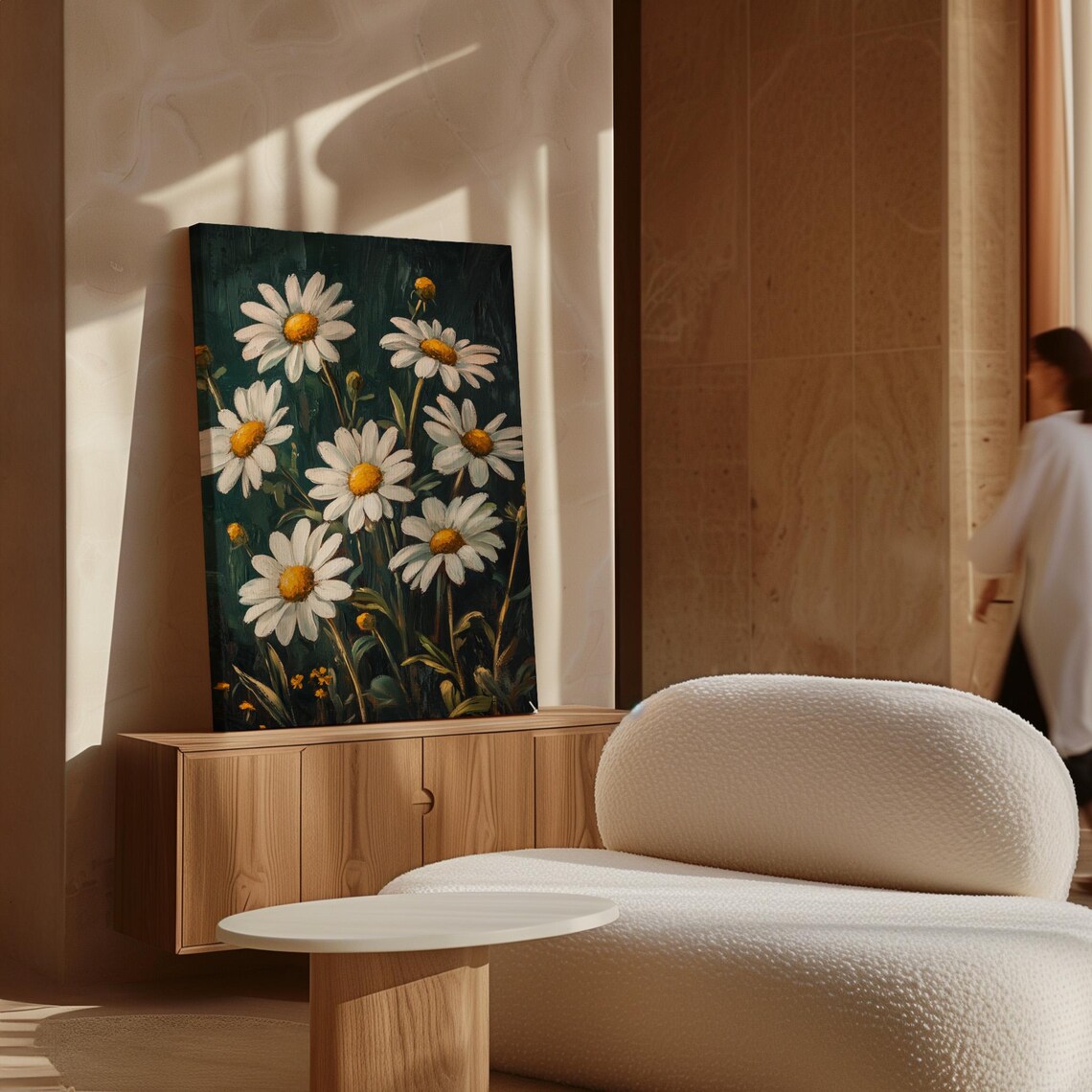Rustic Daisy Floral, Nature-Inspired Decor - Image 6
