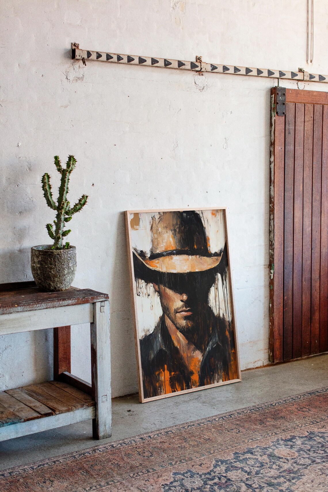 Western Cowboy Art Print, Rustic Country Decor - Image 5