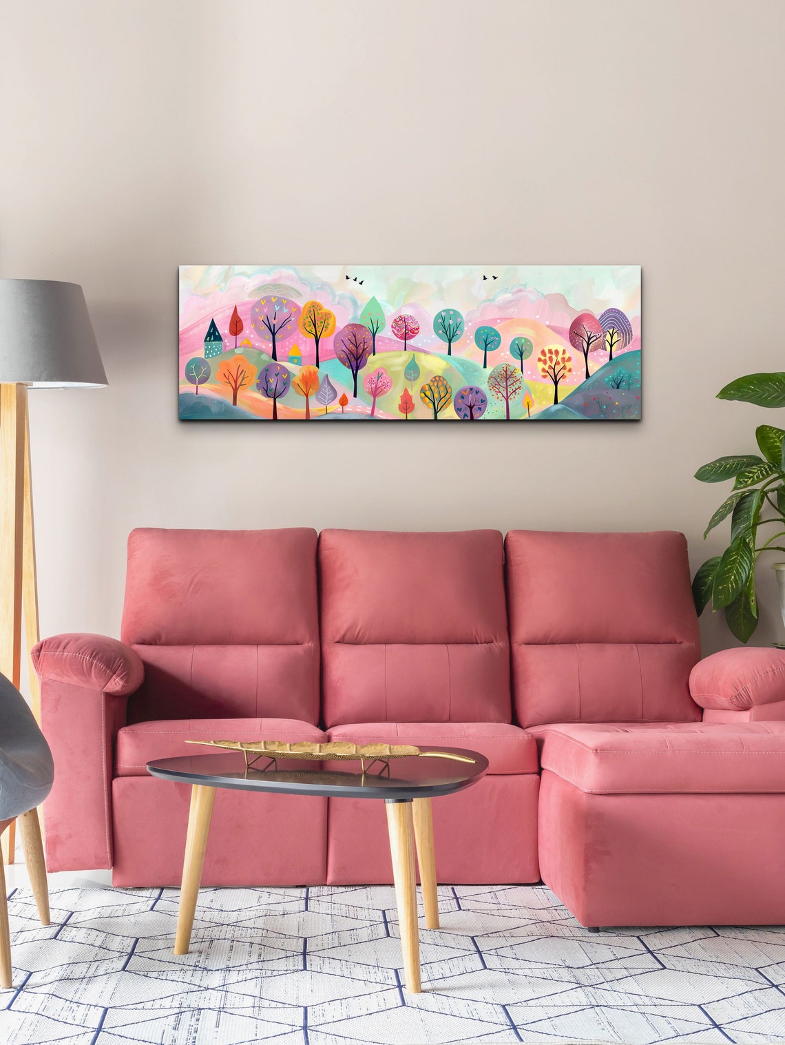 Mystical Forest Nursery Art Print - Image 3