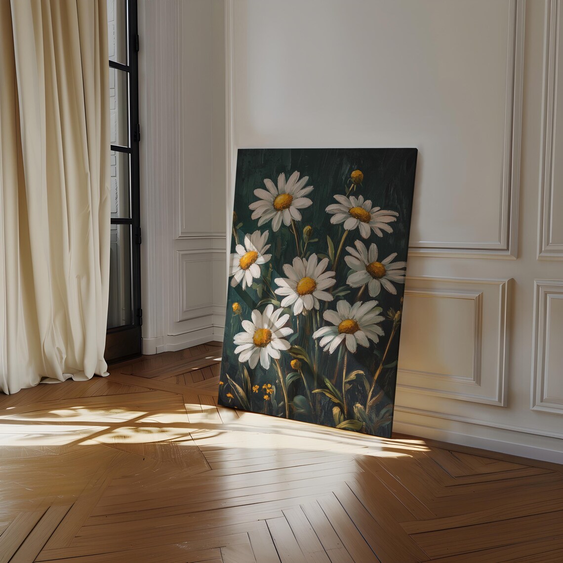 Rustic Daisy Floral, Nature-Inspired Decor - Image 4