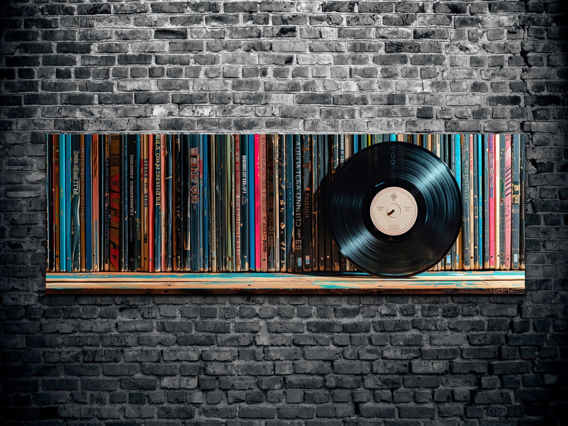 Record In Library, Celestial Wall Art - Image 2