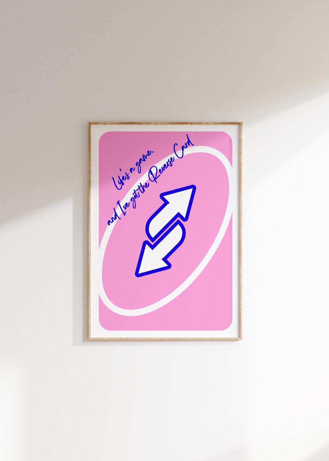Reverse Card Dopamine Poster, Maximalist Room Decor - Image 3