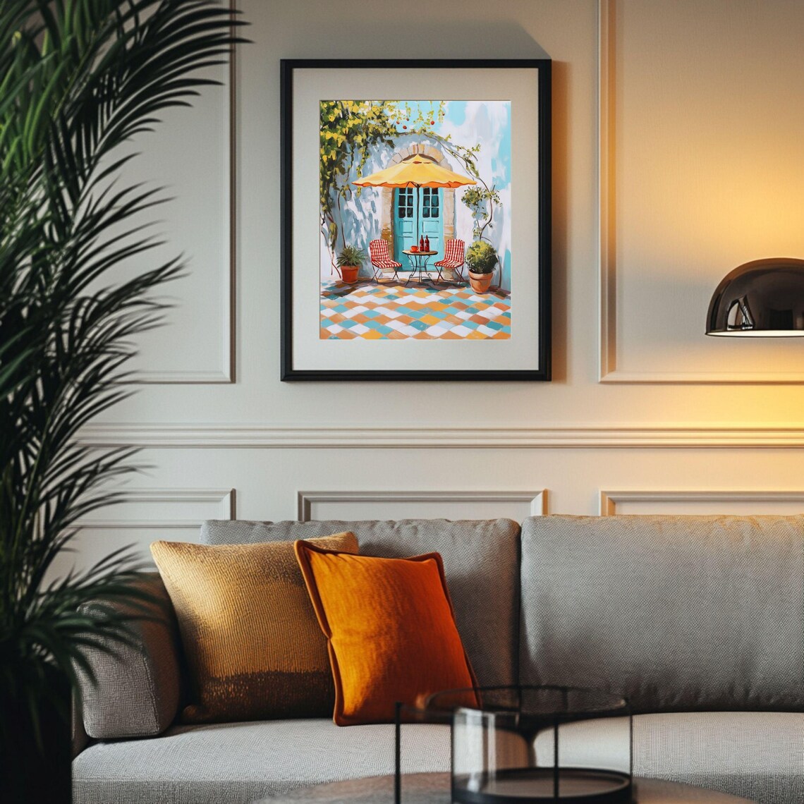 Mediterranean Retro Kitchen, Matisse Bistro Art Print - Image 2