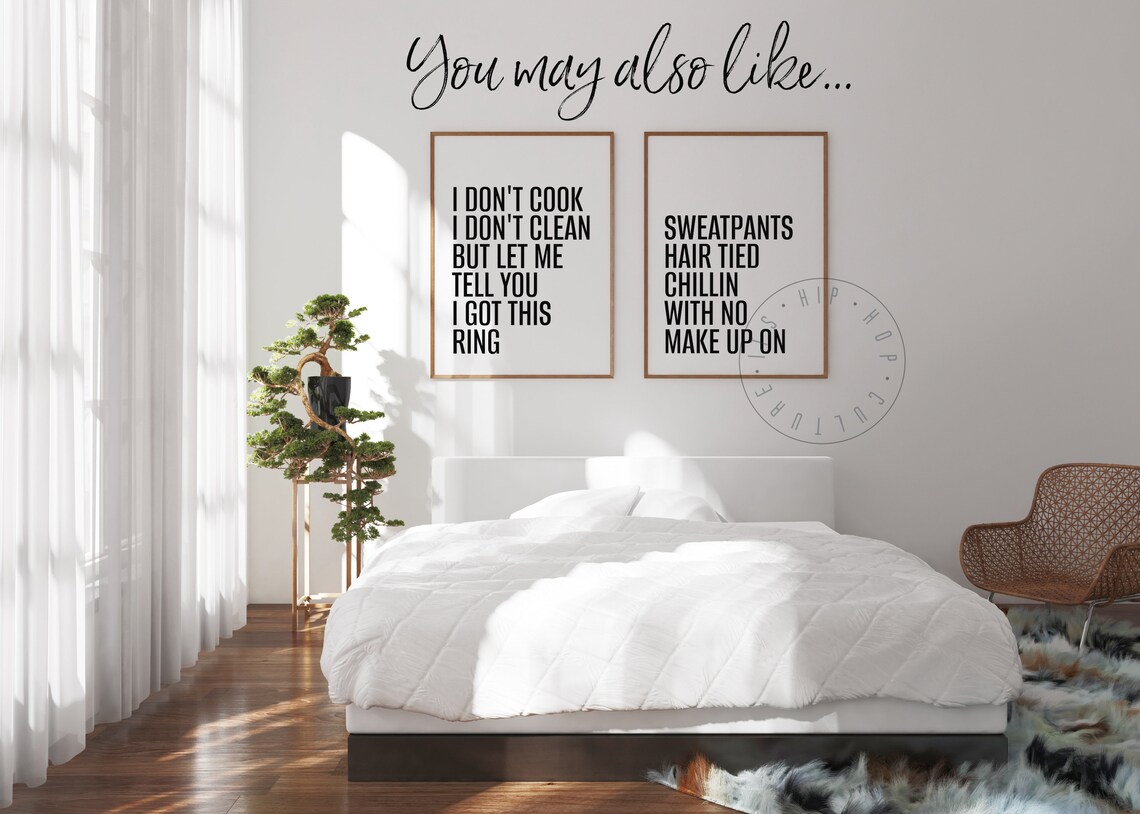 Drop It Like Its Hot Quote Poster, Hip Hop Lyrics - Image 2