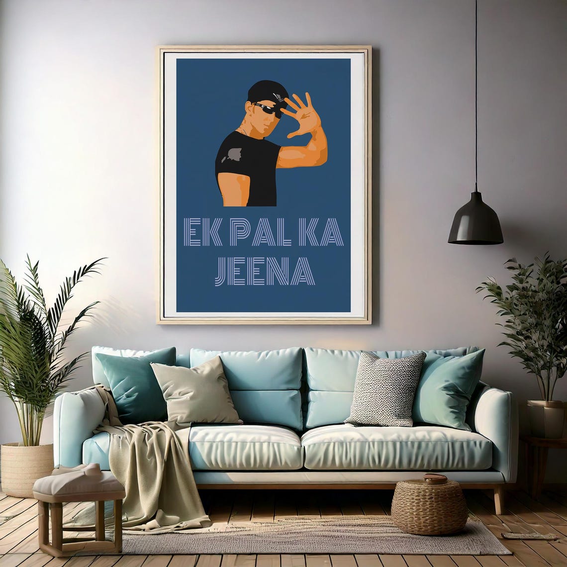 Ek Pal Ka Jeena, Bollywood Poster - Image 2