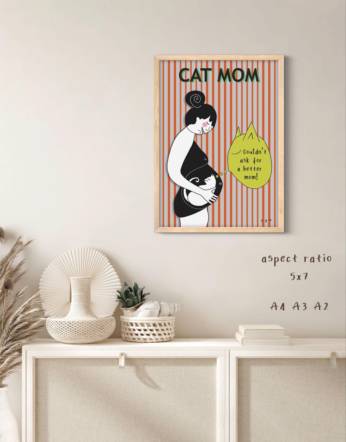 Cat Mom, Mother’s Day Kitty Message From My Cat - Image 3