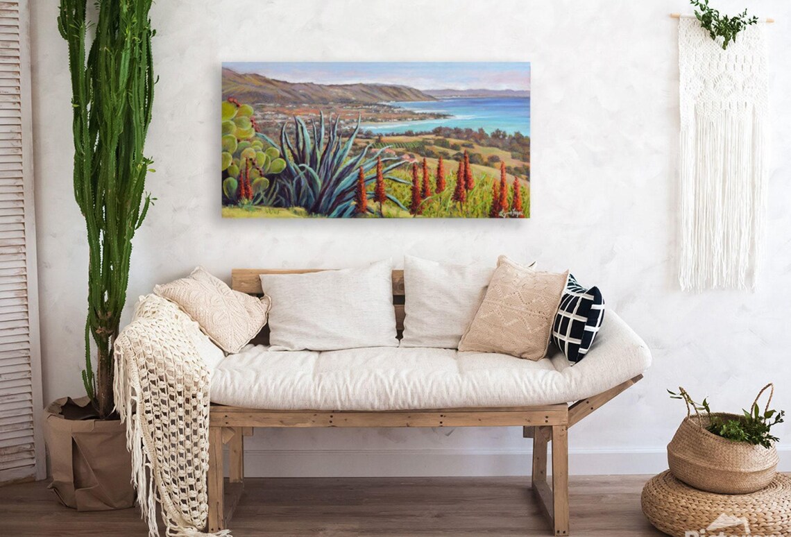 Santa Barbara Goleta Landscape Art Print, The Good Land - Image 5