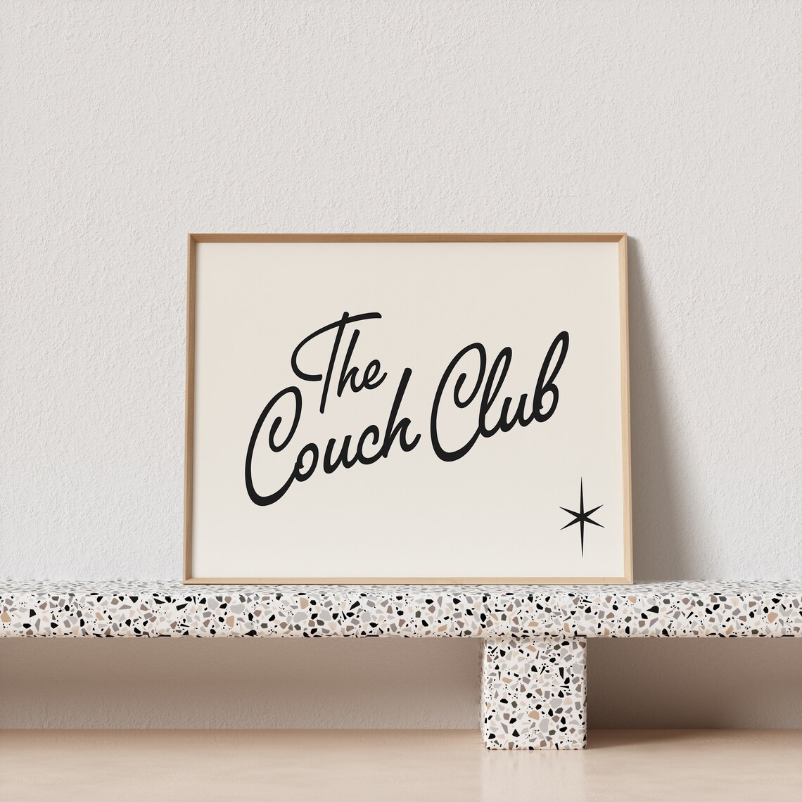 Retro The Couch Club Poster, Gallery Wall Art Print - Image 3