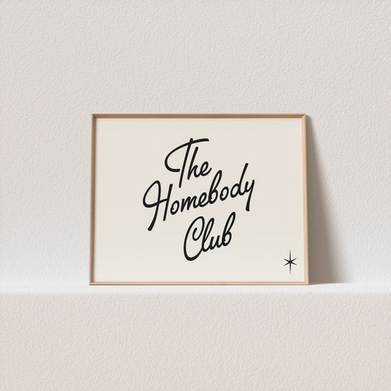 The Homebody Club Gallery Wall Art Print
