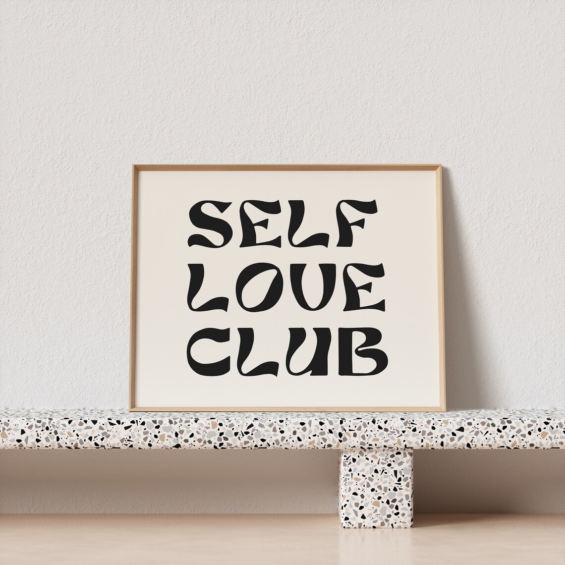 Self Love Club Retro Poster, Gallery Wall Decor - Image 3
