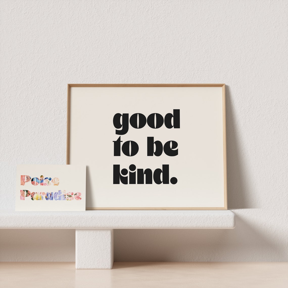 Good To Be Kind Retro Bold Typography Poster For Classrooms And Homes - Image 4