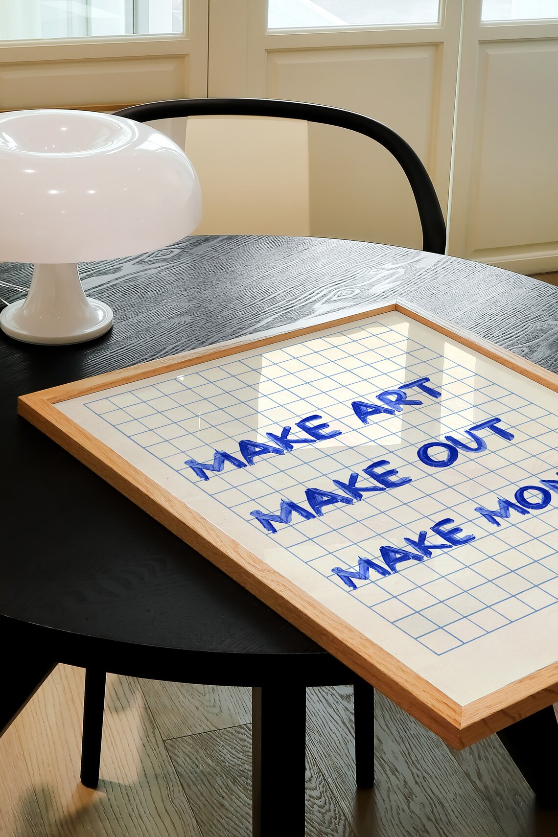 Make Art Typography Print, Motivational Quote Decor - Image 3