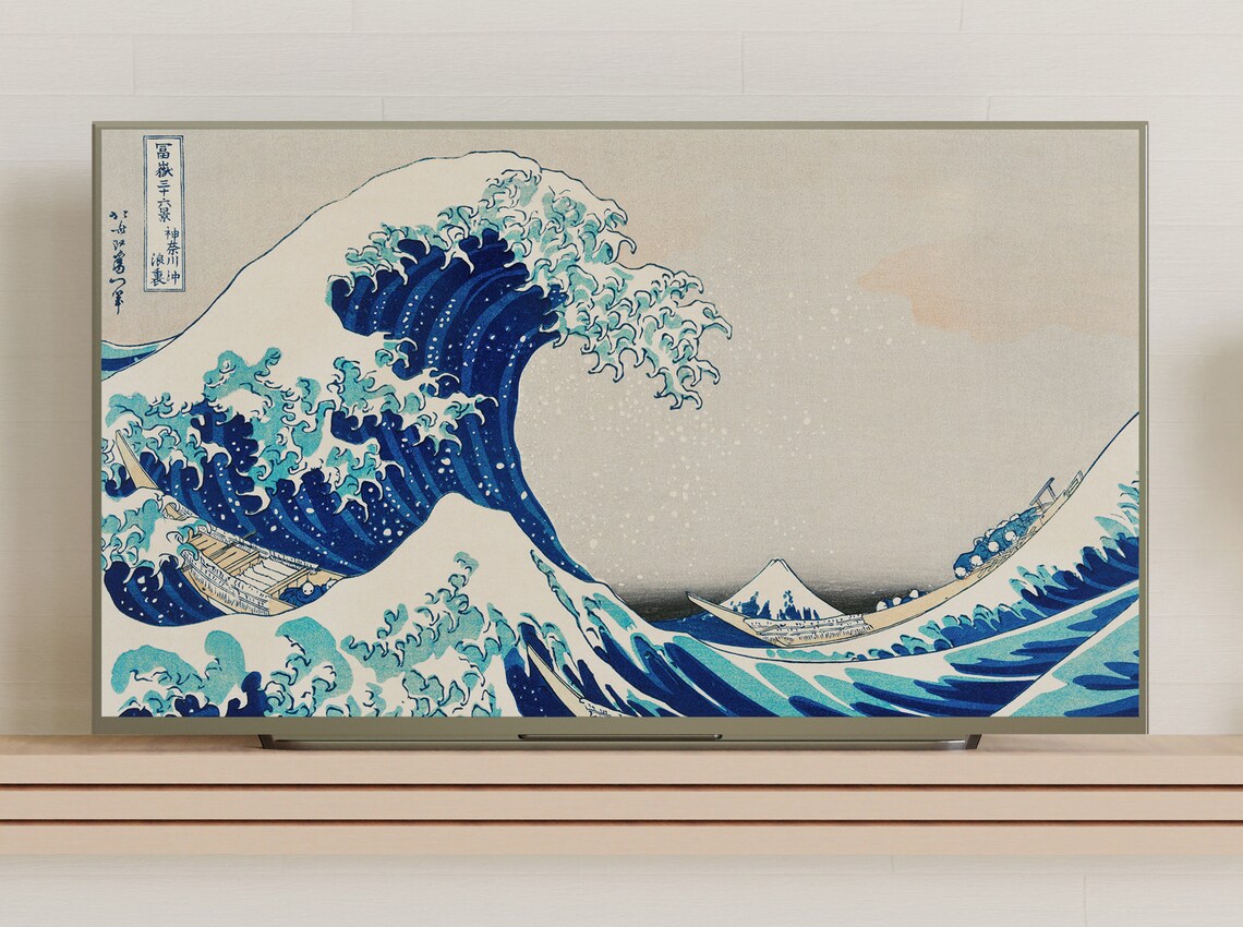 The Great Wave Off Kanagawa, Japanese Art Print - Image 3