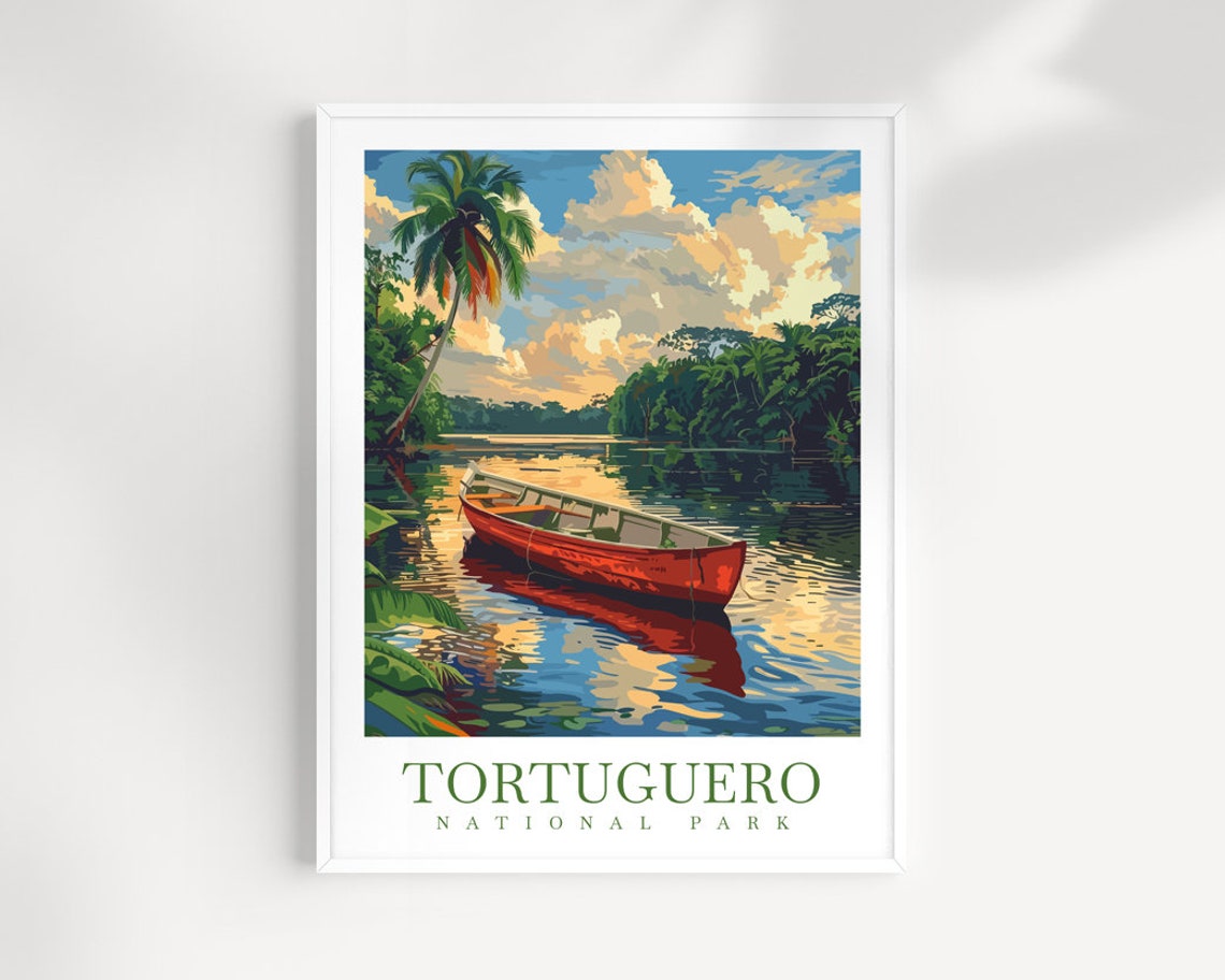 Tortuguero National Park Wall Art Print