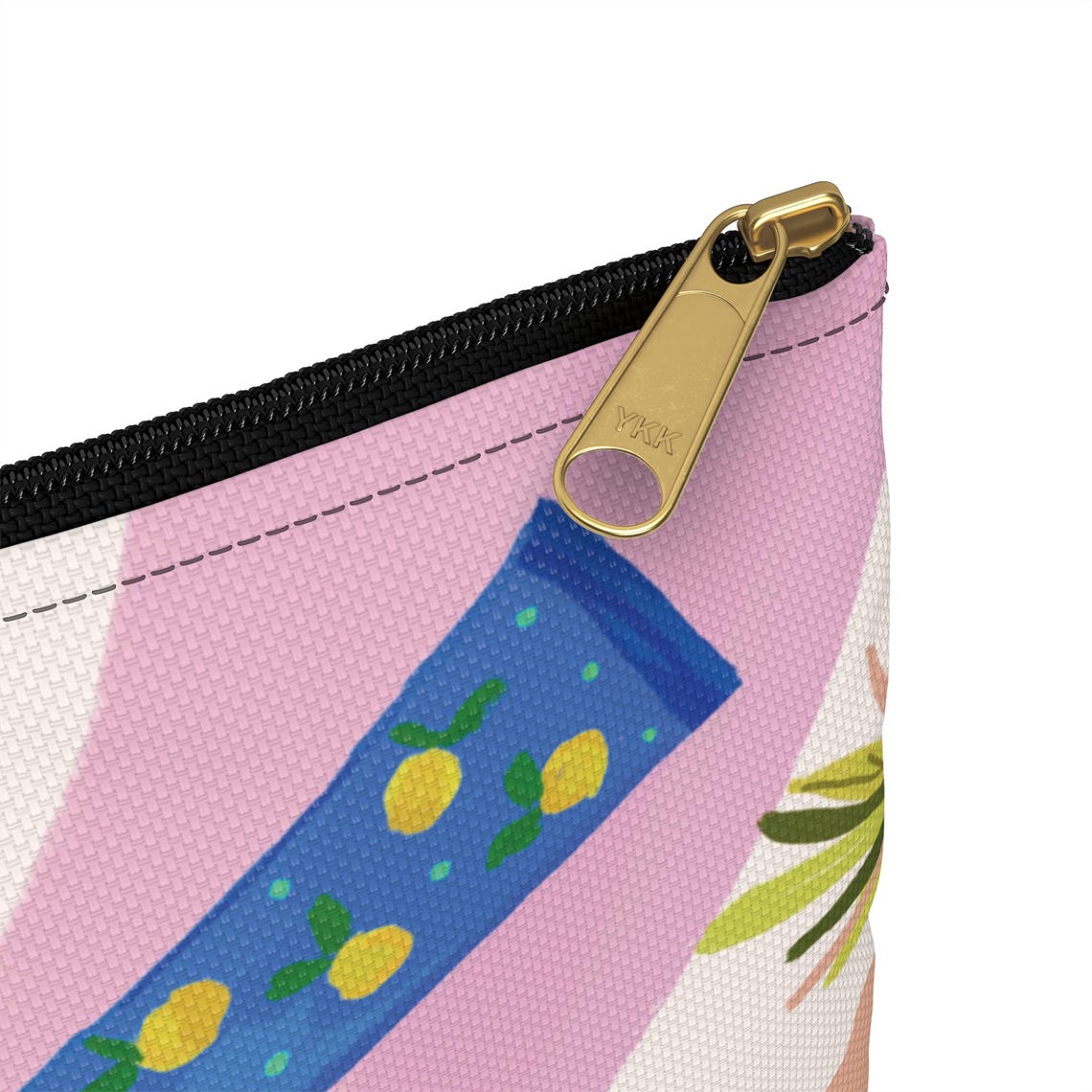 Summer Beach Accessories Cosmetic Bag Pink Pouch Cover Print - Image 2