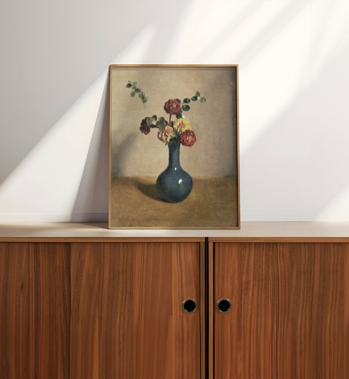 Vintage Floral Still Life Art Print, Antique Flowers - Image 3