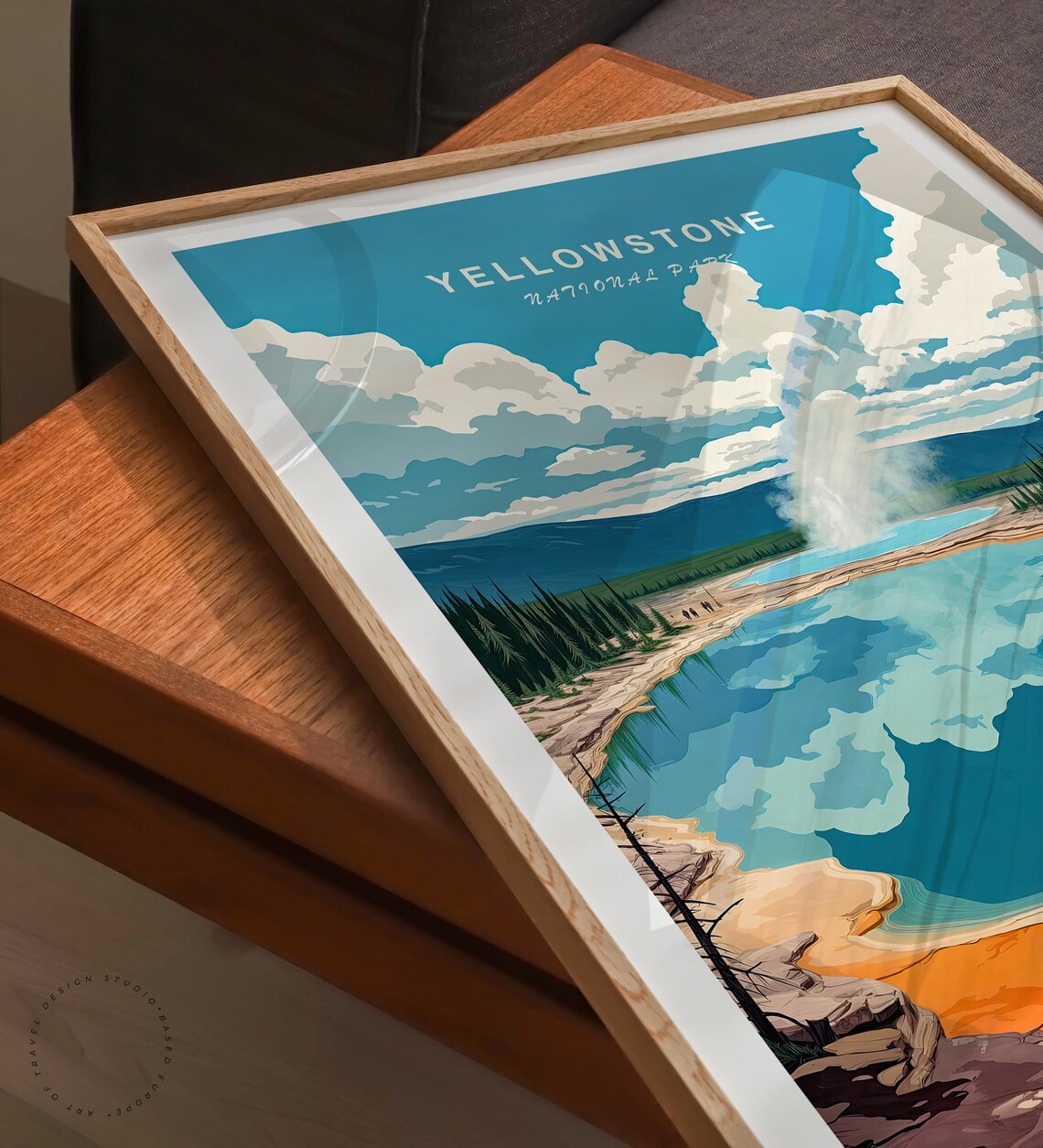 Yellowstone National Park Birthday Gifts Poster - Image 3
