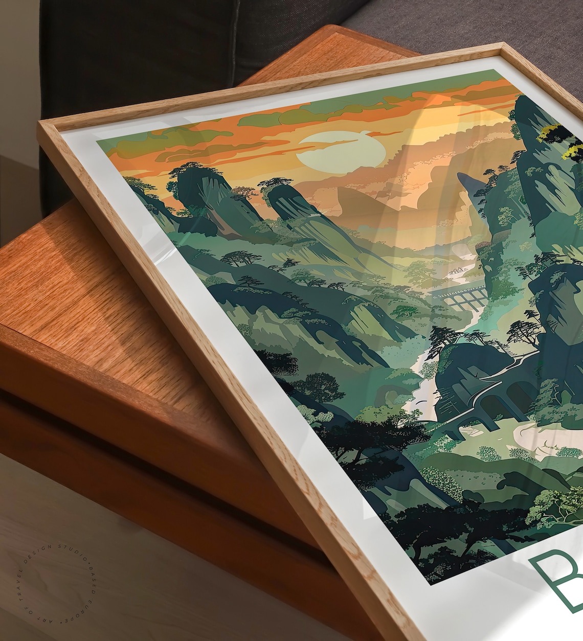 Ba Sing Se Travel Poster, Earth Kingdom Capital - Image 3