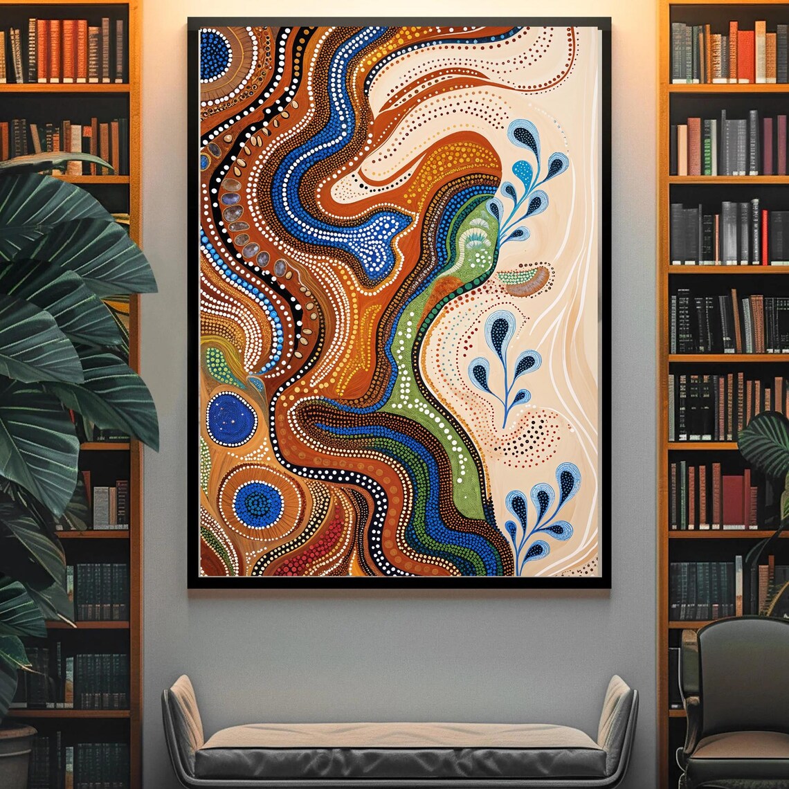 Australian Dot Art, Aboriginal Indigenous Art - Image 4