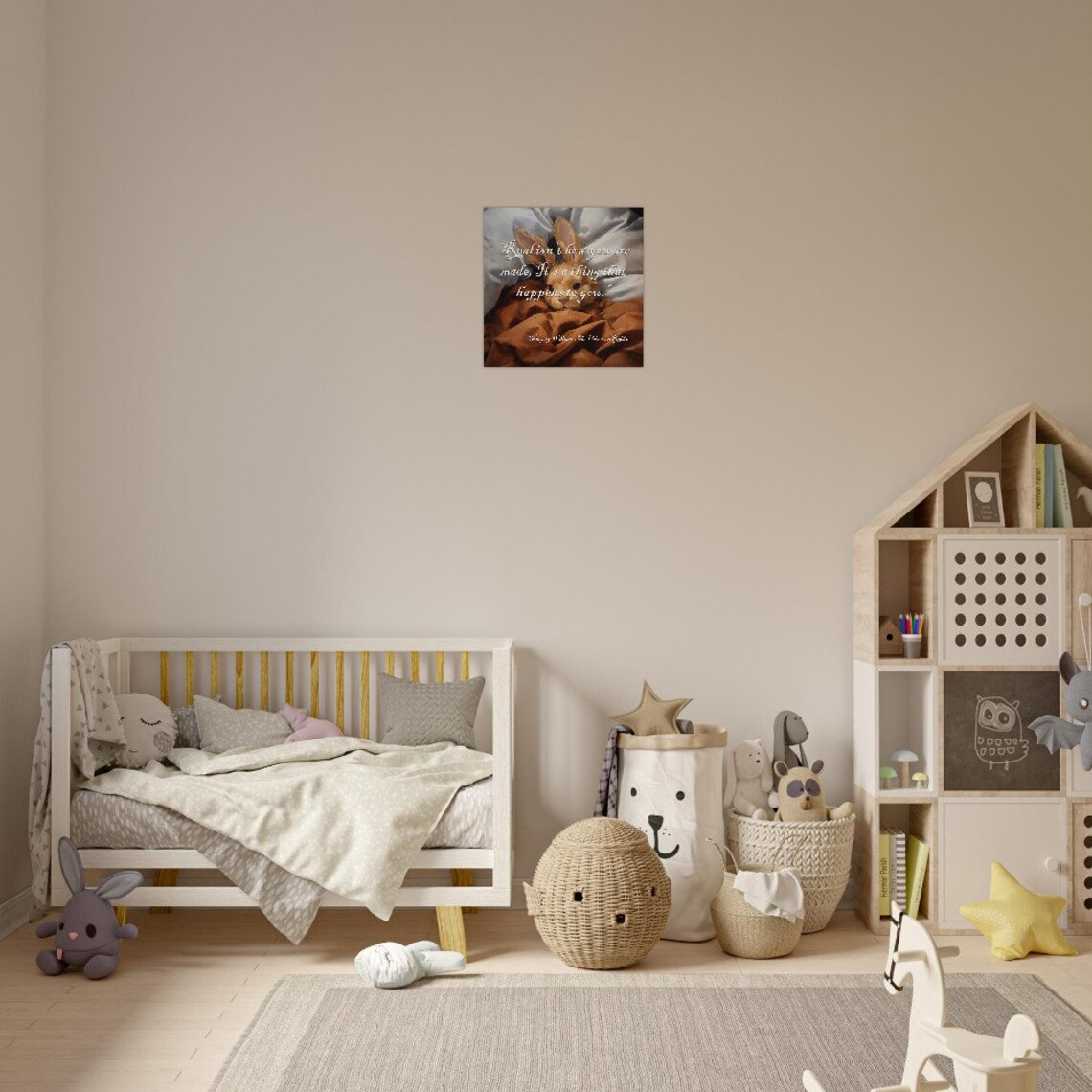 The Velveteen Rabbit Nursery Art Print, Kids Decor - Image 2