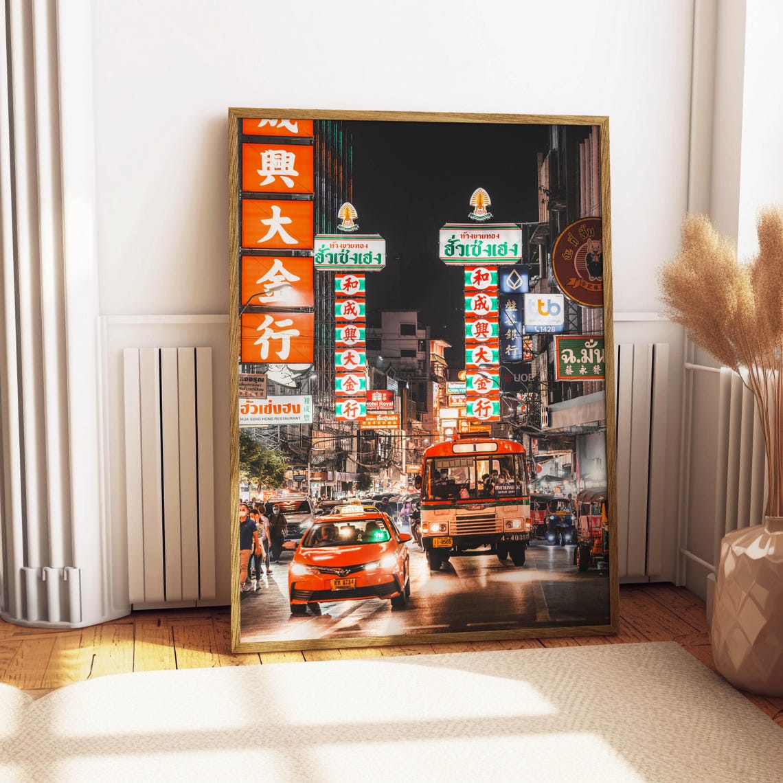 Chinatown Bangkok Thailand South East Asia Street Photography Wall Art Print Modern Home Decor Art For Living Room - Image 5