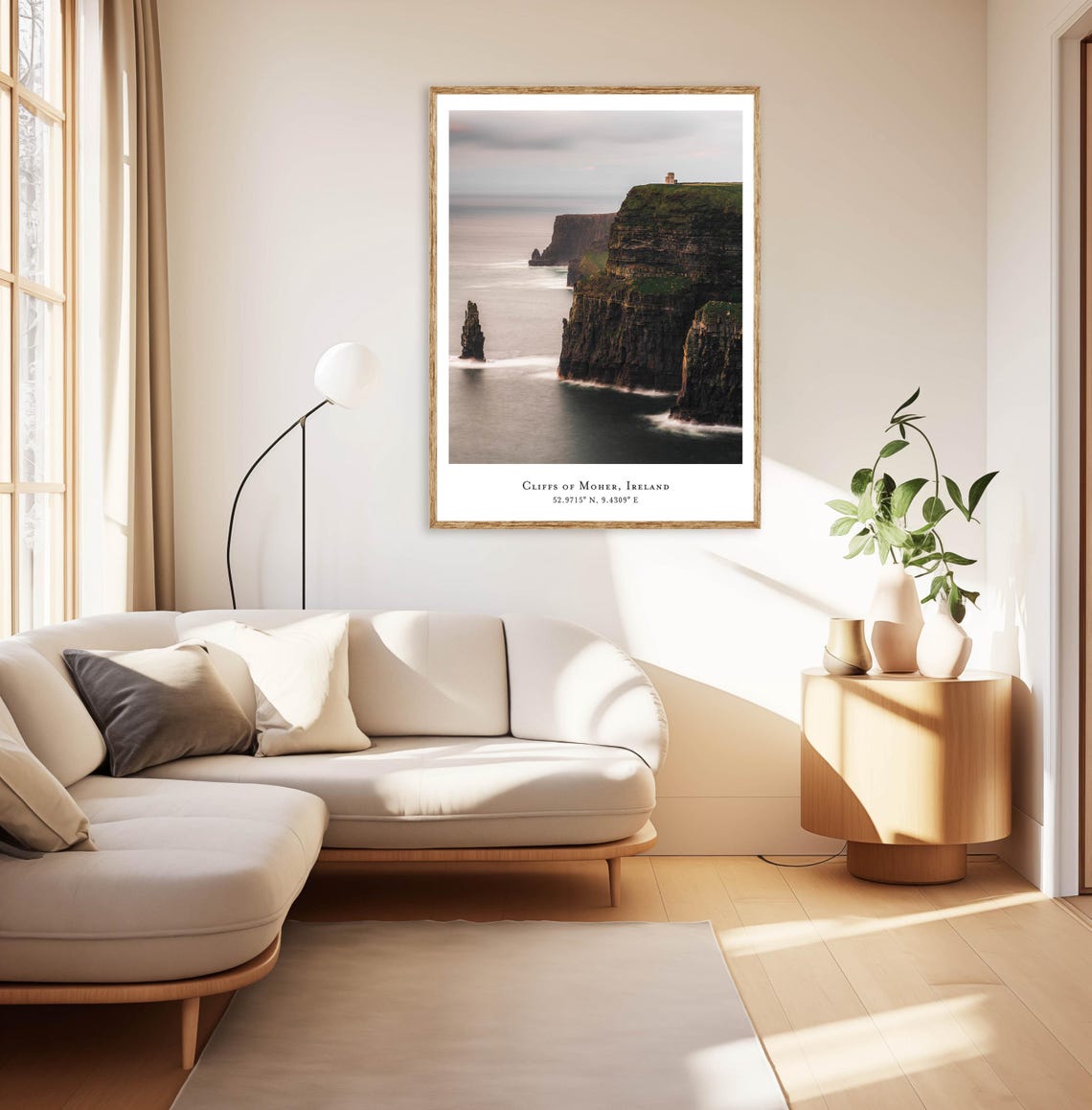 Cliffs of Moher Atlantic Ireland Sea Stack Ocean Waves Poster - Image 2