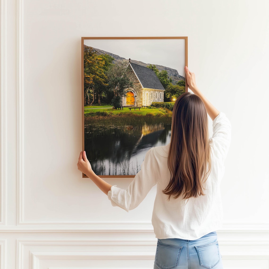 Gougane Barra Co Cork Ireland Travel Poster - Image 3