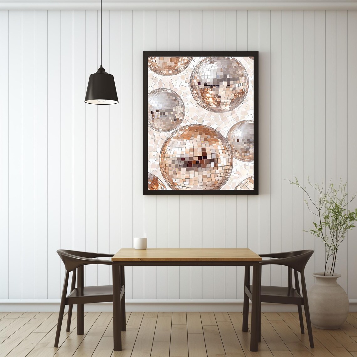 Disco Wall Art, Preppy Dorm Room Decor Poster - Image 3