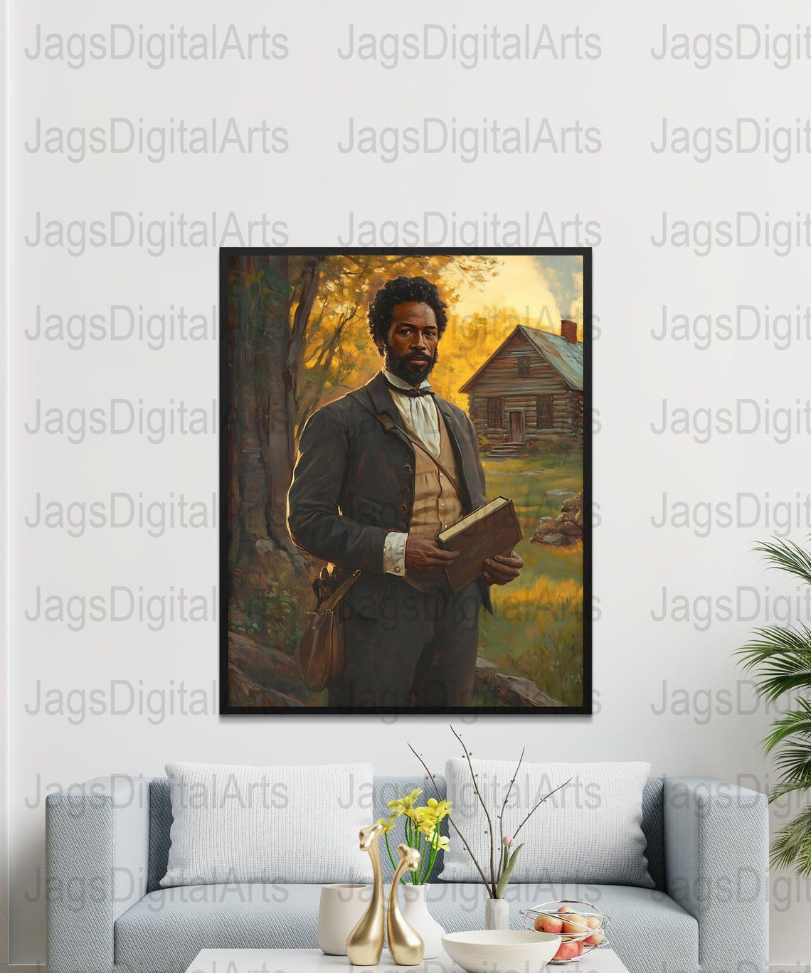 African Wall Art Black Decor Prints - Image 6