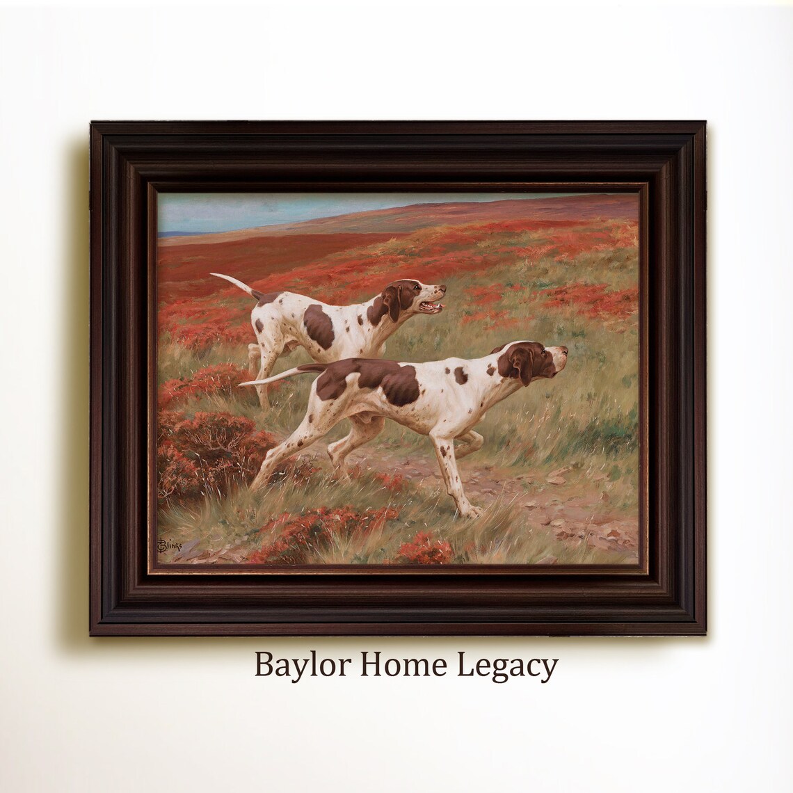 German Shorthaired Pointer, Vintage Hunting Art Print