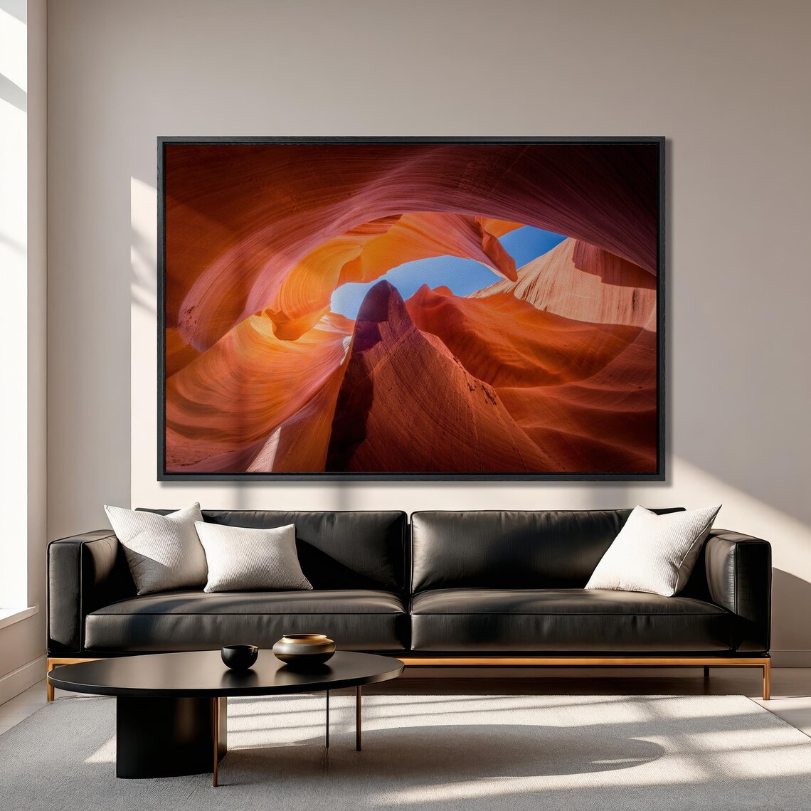 Antelope Canyon Arizona Travel Poster, Natural Rock Formation - Image 4