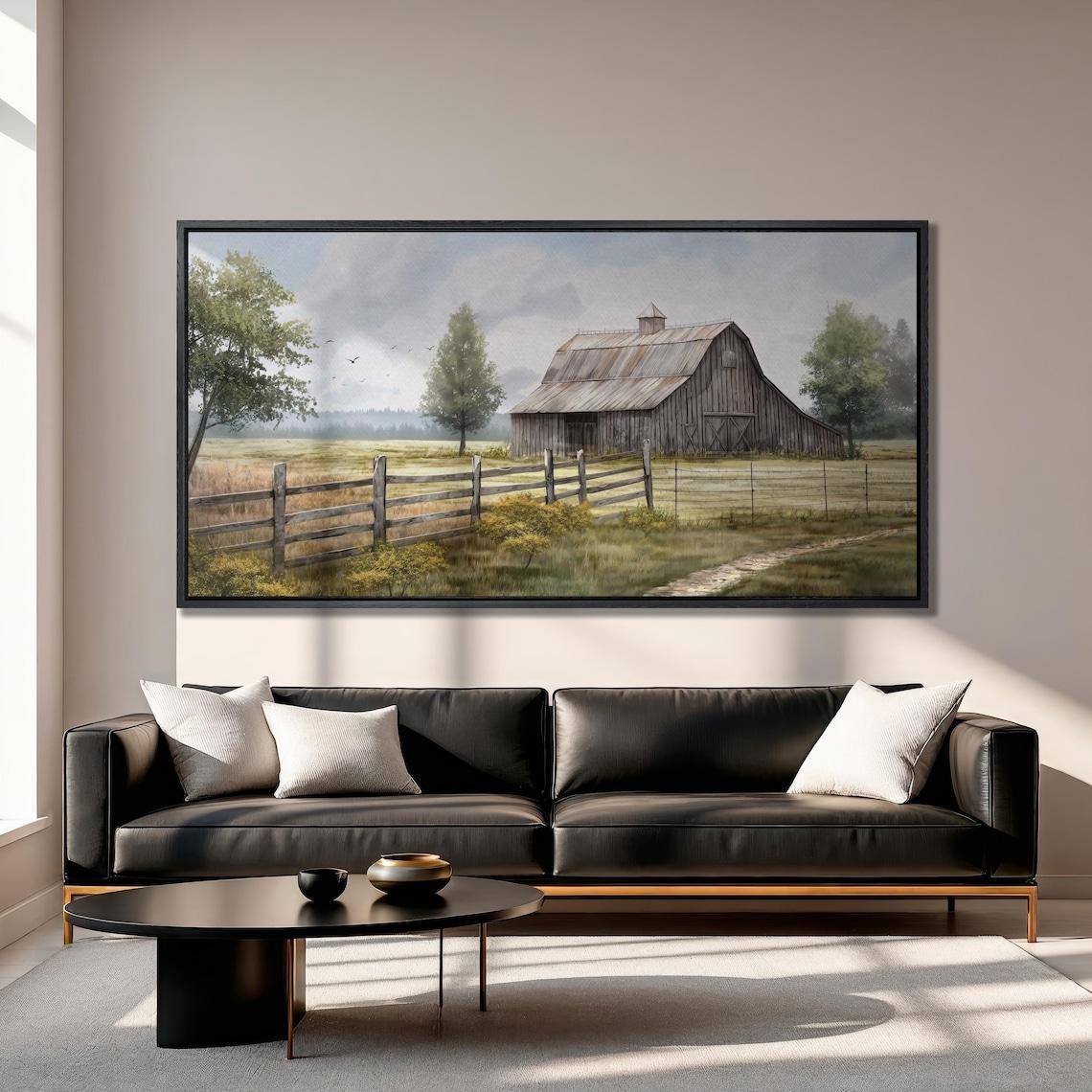 Rural Wooden Barn, Rustic Countryside Art Print - Image 4