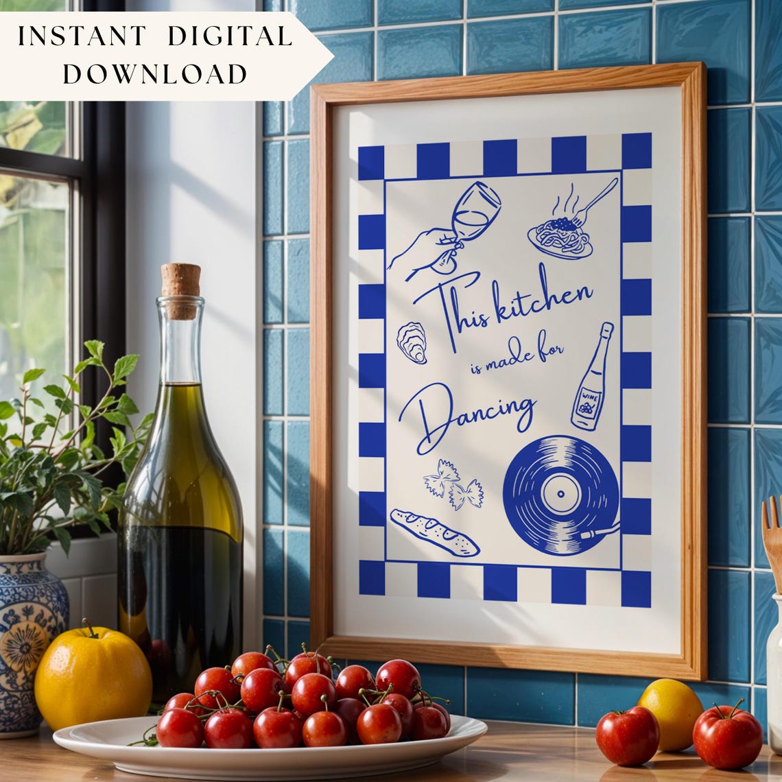 This Kitchen Is Made For Dancing, Vintage Sign