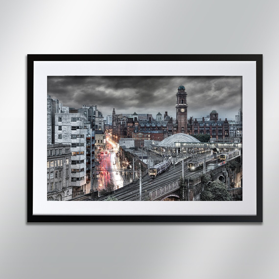 Manchester Oxford Road Station Signed Art Print