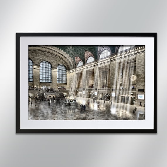 New York Grand Central Station Architecture Art Print
