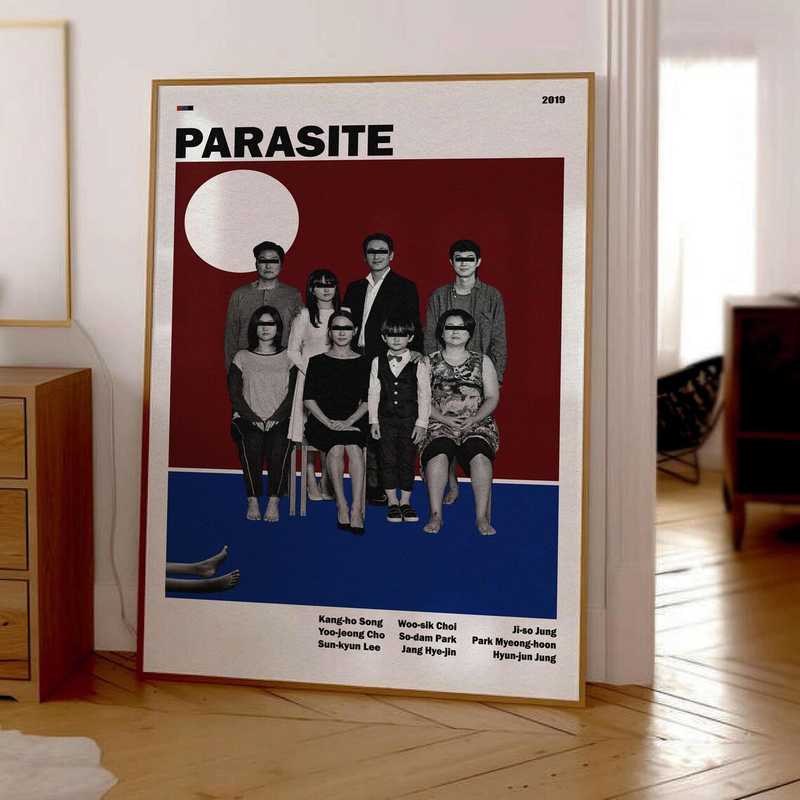 Parasite Minimalist Movie Poster Art Print - Image 4