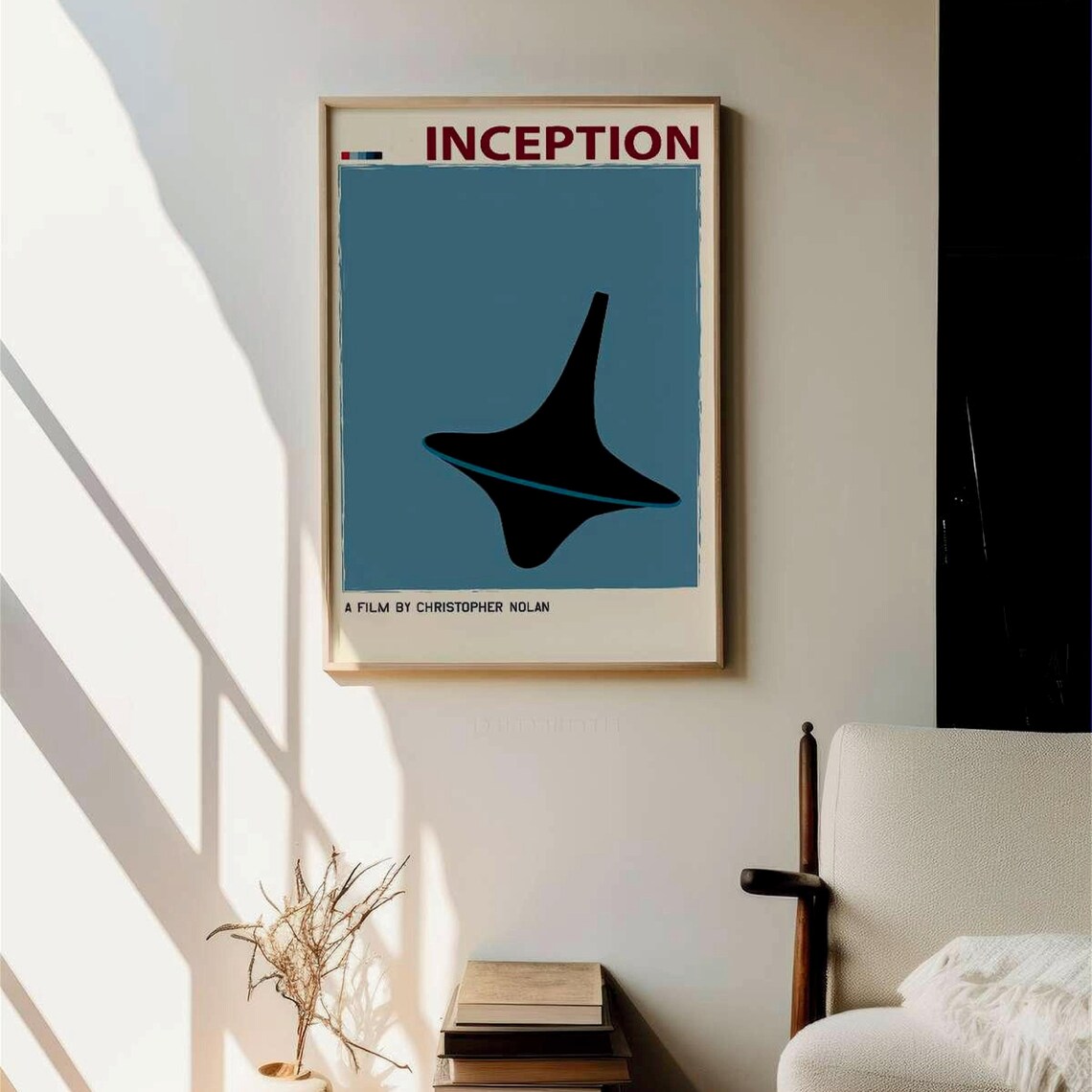 Inception Movie Poster, Abstract Vintage Wall Art - Image 2