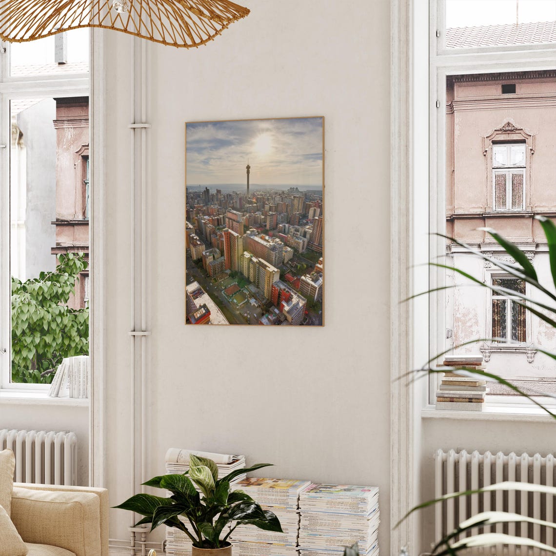 Real Photo Johannesburg Print Johannesburg Wall Art Johannesburg Poster Johannesburg Photo Johannesburg Poster Print - Image 3