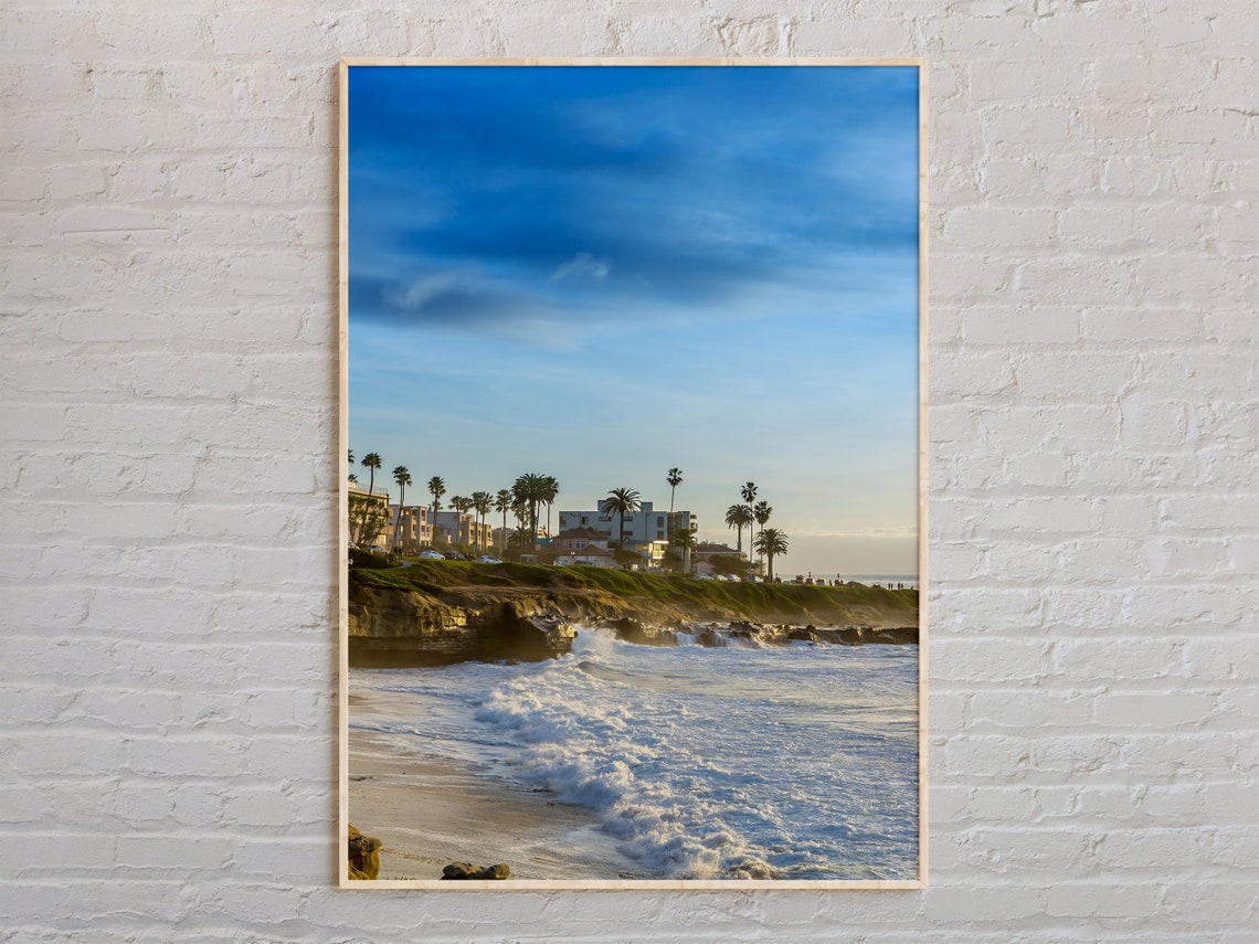Real Photo San Diego Print San Diego Wall Art San Diego Poster San Diego Photo San Diego Poster Print California Poster Print